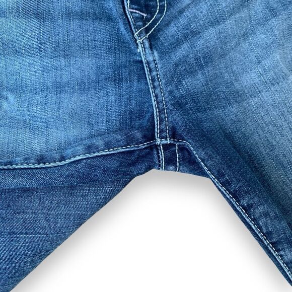 True Religion Jennie Curvy Mid Rise Capri Comfort Stretch Women’s size 28 - Picture 14 of 16